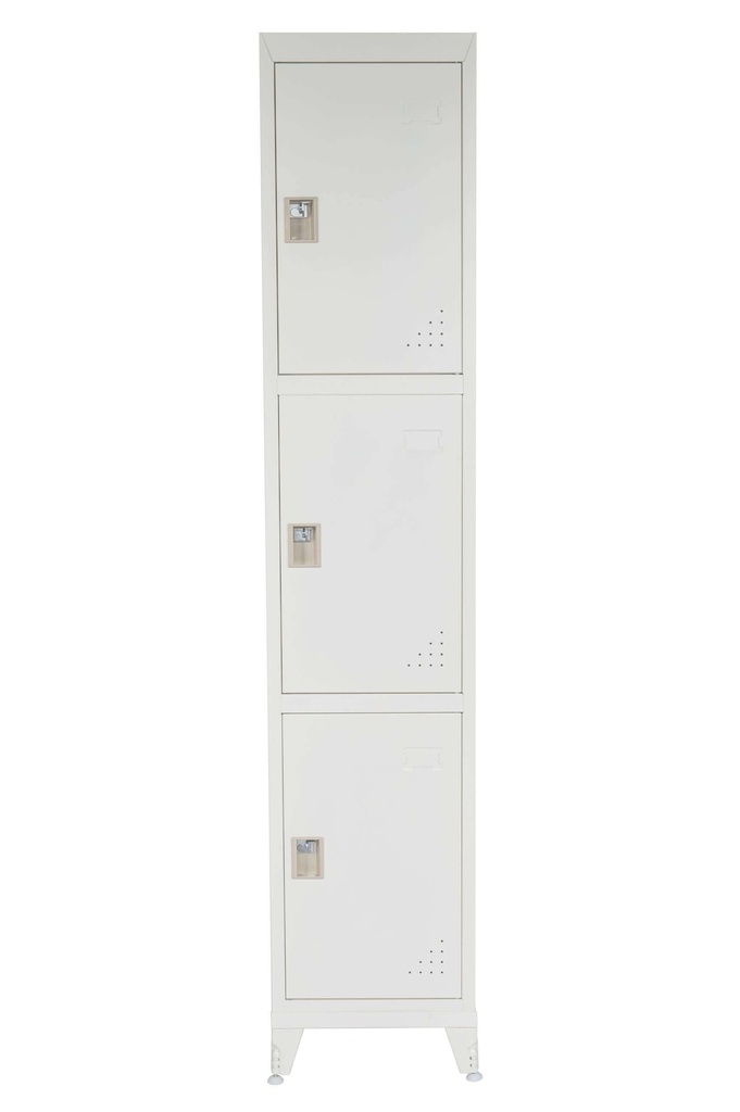 Locker metálico de 3 puertas