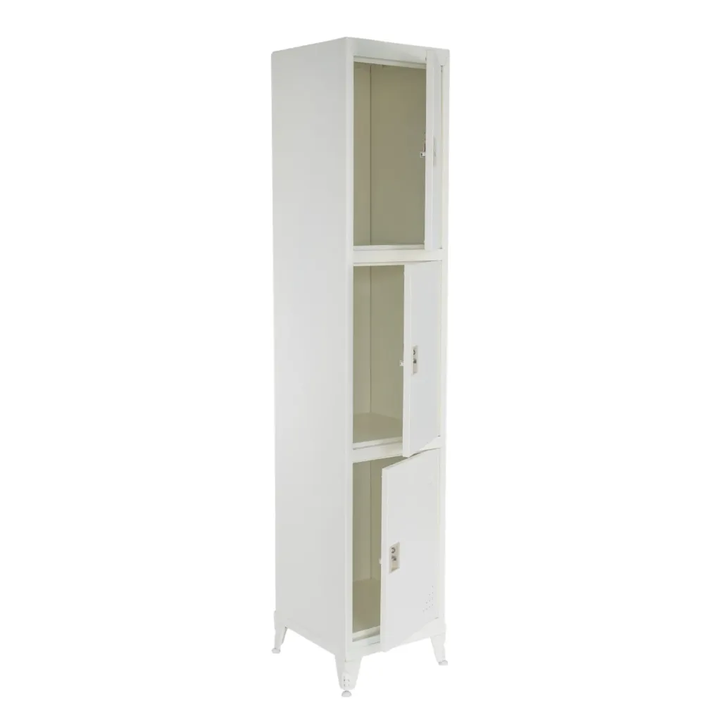 Locker metálico de 3 puertas