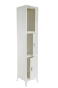 Locker metálico de 3 puertas