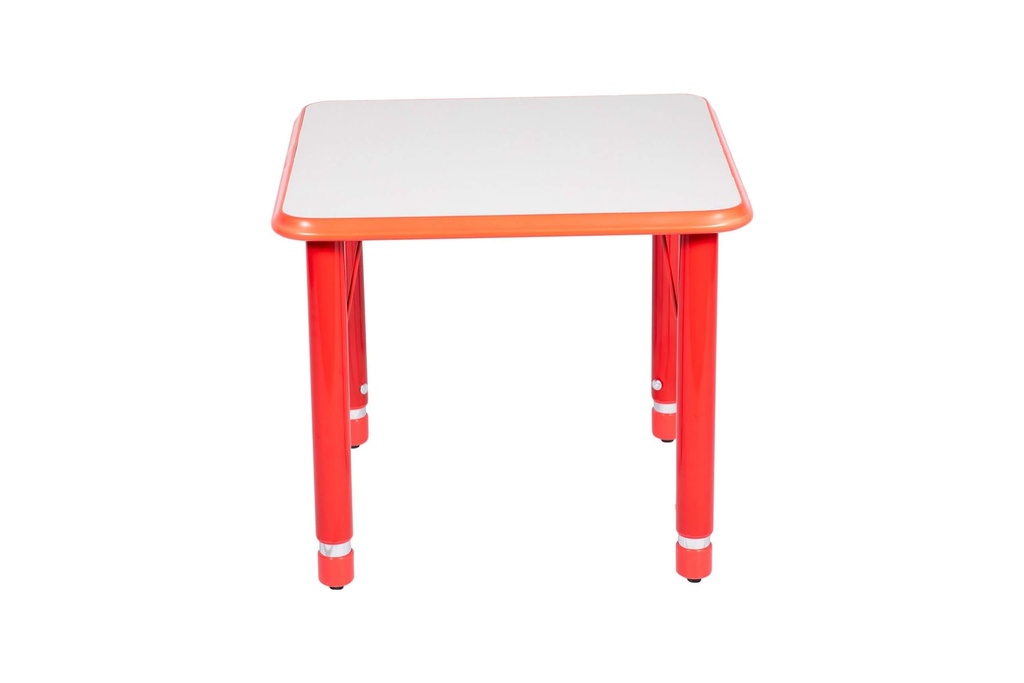 Mesa para kinder o infantil cuadrada ajustable