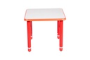 Mesa para kinder o infantil cuadrada ajustable