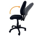 Silla secretarial en tela