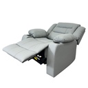 Sofá reclinable en vinilo