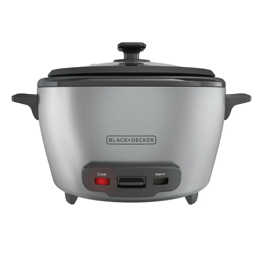 Black + Decker olla arrocera 20 tazas cocidas gris RC5200M - 1