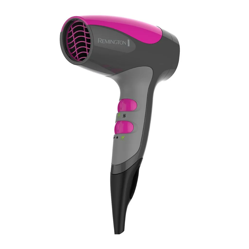 Remington secadora de cabello compacta 3 temperaturas 2 veloc 1875W D5000 - 1