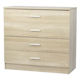 Kenneth Cole mueble cuatro gavetas color roble -KCWD20220512-OA - 2