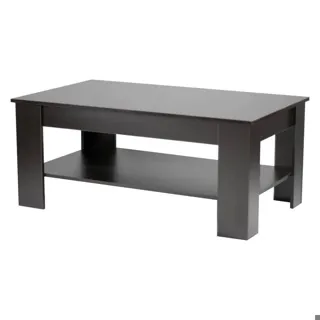Kenneth Cole mesa de centro  cubierta color negro y caf‚ oscuro -KCWD2022058-BR - 1