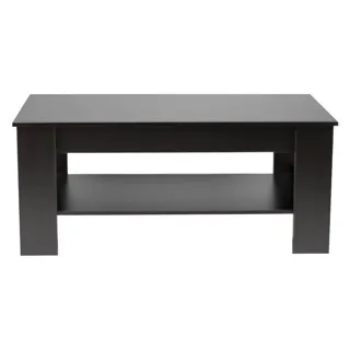 Kenneth Cole mesa de centro  cubierta color negro y caf‚ oscuro -KCWD2022058-BR - 2