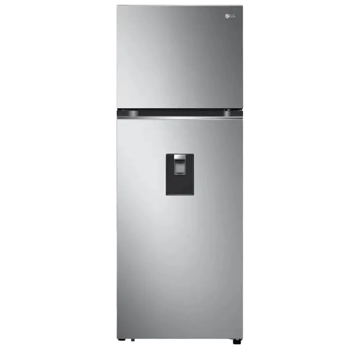 LG Refrigerador Top Freezer 11 pies color Plateado con dispensador de agua VT29WPY - 1