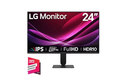 LG Monitor 24", IPS, FHD, 120 Hz - 24U411B - 1