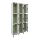 Locker metálico de 9 compartimientos.webp
