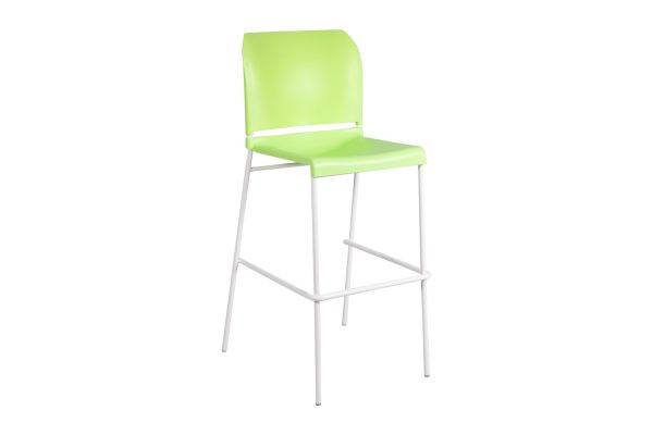 [MR-BANC-01] Banco alto en metal y plástico variedad de colores