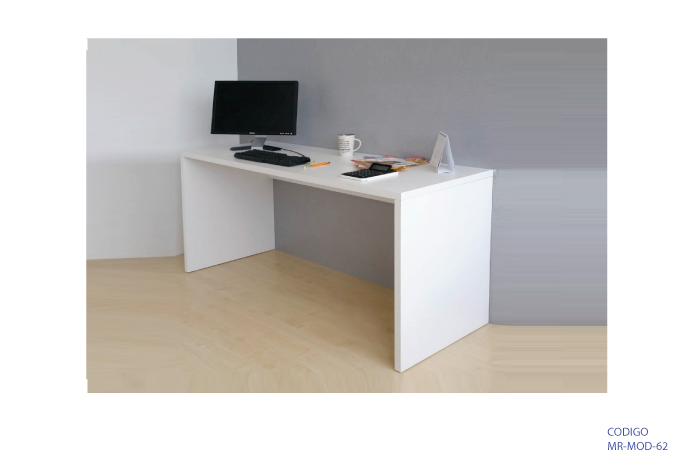 Escritorio Lineal de Melamina de 120 cm