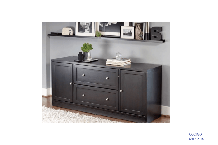 [MR-CZ-10] Mueble tipo credenza con puertas y gavetas