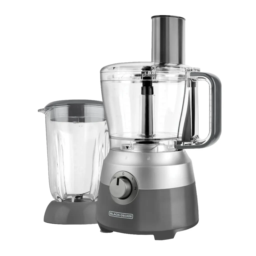 [DTF-BD00073] Black + Decker procesador de alimentos y licuadora 2 veloc 1.5L vidrio 600w negro FP5501B