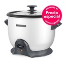 Black + Decker olla arrocera 14 tazas blanca RC628W