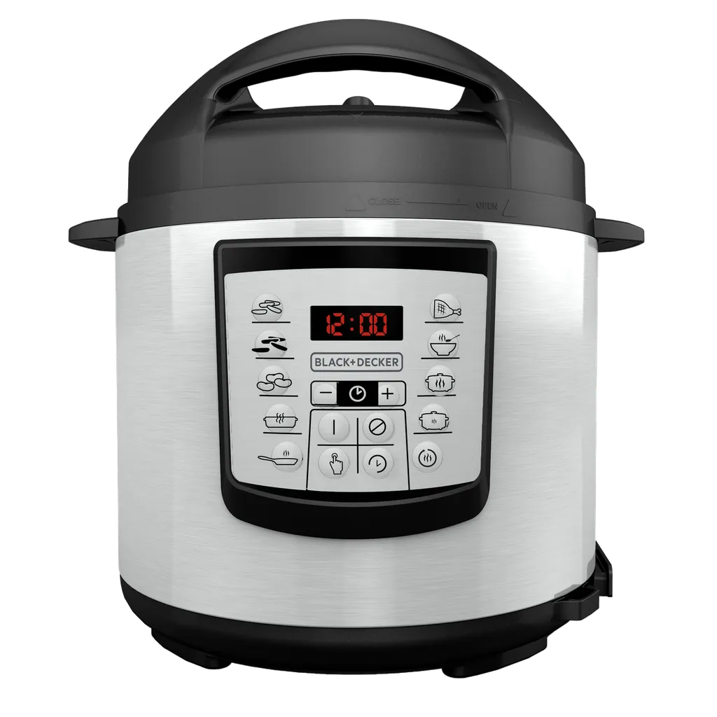 Black + Decker olla multi-usos digital  6l inox PR100SD