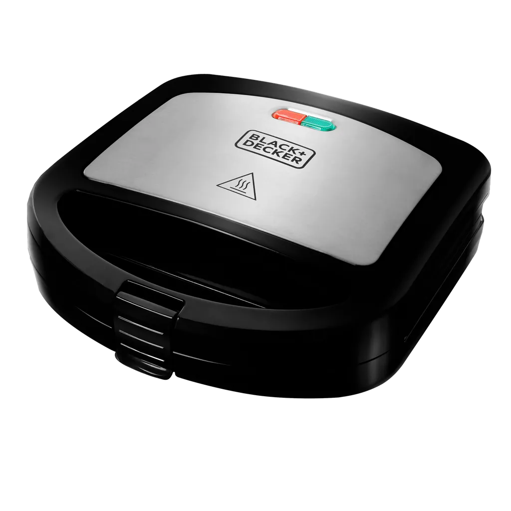 Black + Decker sandwichera panini anti-adherente negro PAN24535