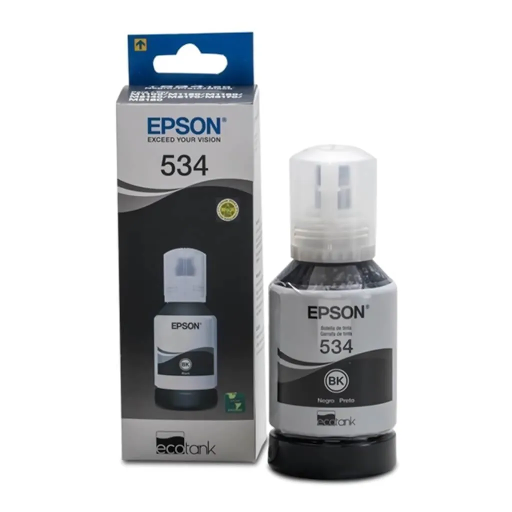 [DTF-EP00430] Epson botella tinta negra para M1120 / M2170 / M3170  - T534120-AL
