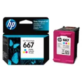 [DTF-HP01502] HP cartucho HP 667 tricolor 3YM78Al