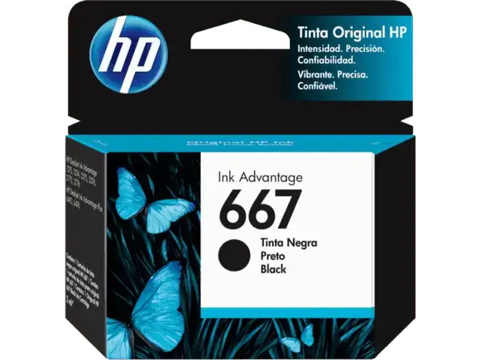 [DTF-HP01503] HP cartucho HP 667 negro 3YM79Al