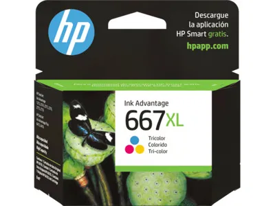 [DTF-HP01571] HP cartucho HP 667Xl color 3YM80Al
