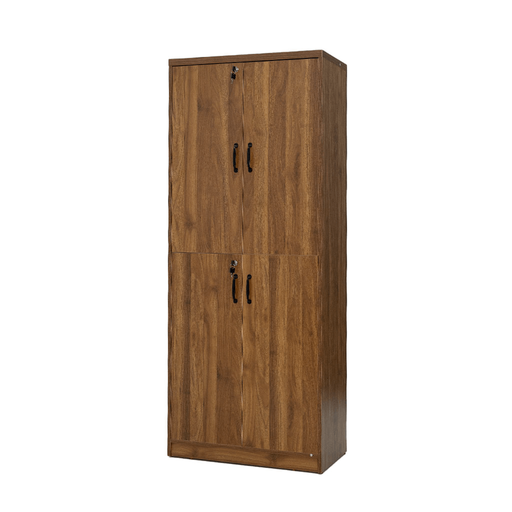 LIBRERO CON PUERTAS 69CMX40CMX176CM