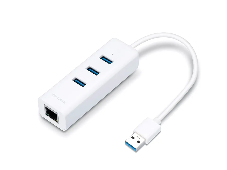 [DTF-TP00005] TP-link adaptador USB 3.0 3-Port Hub & gigabit ethernet 2en 1 USB - UE330