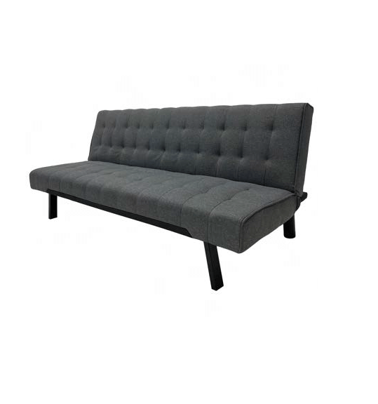 SOFÁ CAMA TELA LINO GRIS