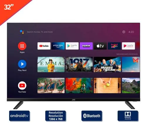 [DTF-JV00017] JVC Televisor 32" LED HD Android TV  LT-32KB127