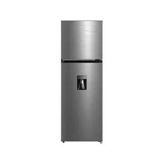 Midea refrigerador top mount 13 pc con dispensador color acero inoxidable   MDRT489MTM46W