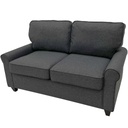 SOFA CAMA CON COLCHON GRIS