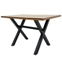 MESA COMEDOR 120CMX80CM PATA NEGRA