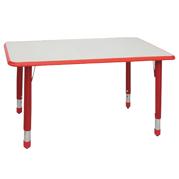 Mesa para kinder o infantil rectangular ajustable