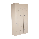 Locker Metálico de 12 Puertas con Aldaba