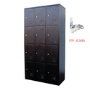Locker de 12 puertas o compartimientos con aldaba