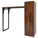MESA BAR CON EXTENSION 122CMX44.5CMX108CM