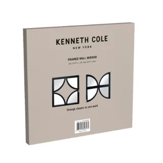 [DTF-KN00023] Kenneth Cole set espejos decorativos 4 piezas negro KCWF202124