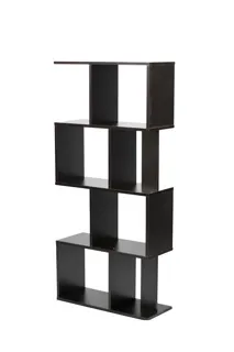Kenneth Cole estante 4 niveles color café  An 60 x Al 130 x Pr 24 cm-KCWD2022051-B