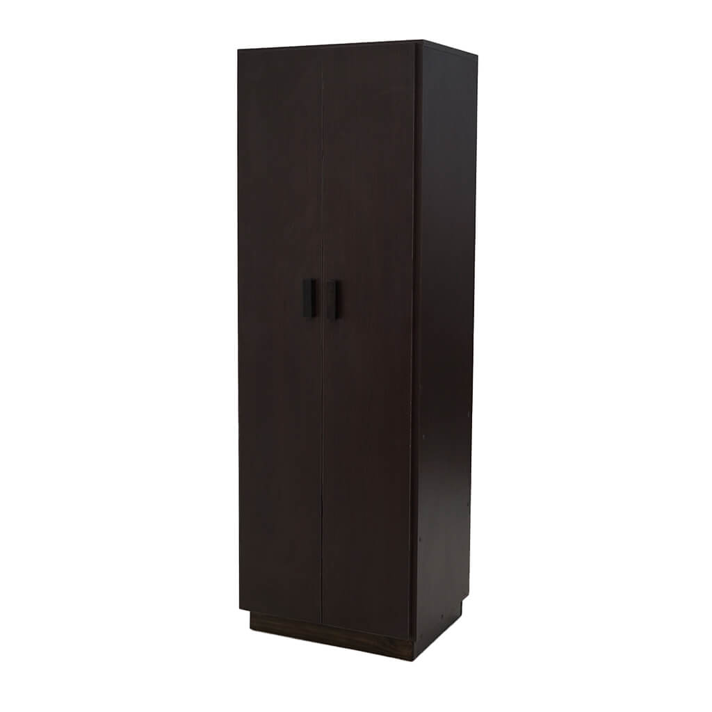 [TK-ROP-02] ROPERO 2 PUERTAS 60CMX45CMX180CM CHOCOLATE