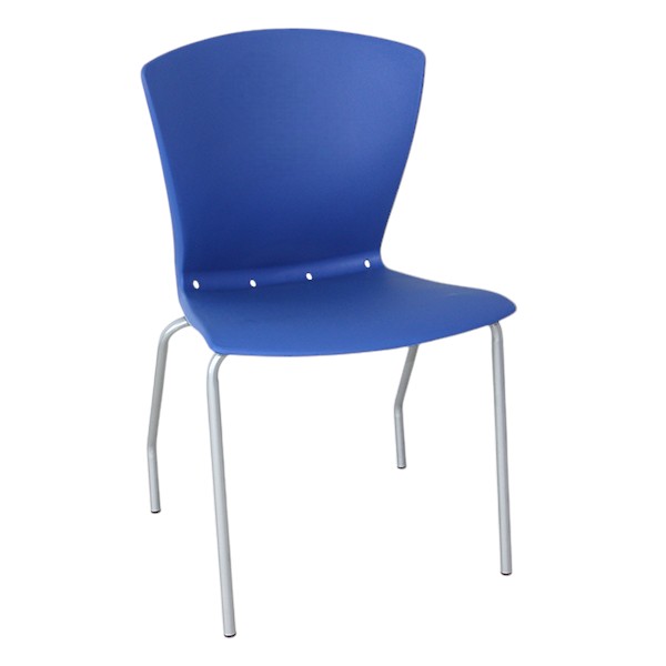 Silla apilable sin brazo 