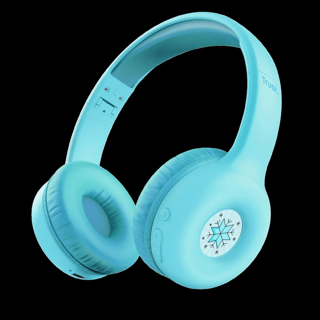 [DTF-TR00054] Trust audifonos infantil wireless color azul personalizable - 25275
