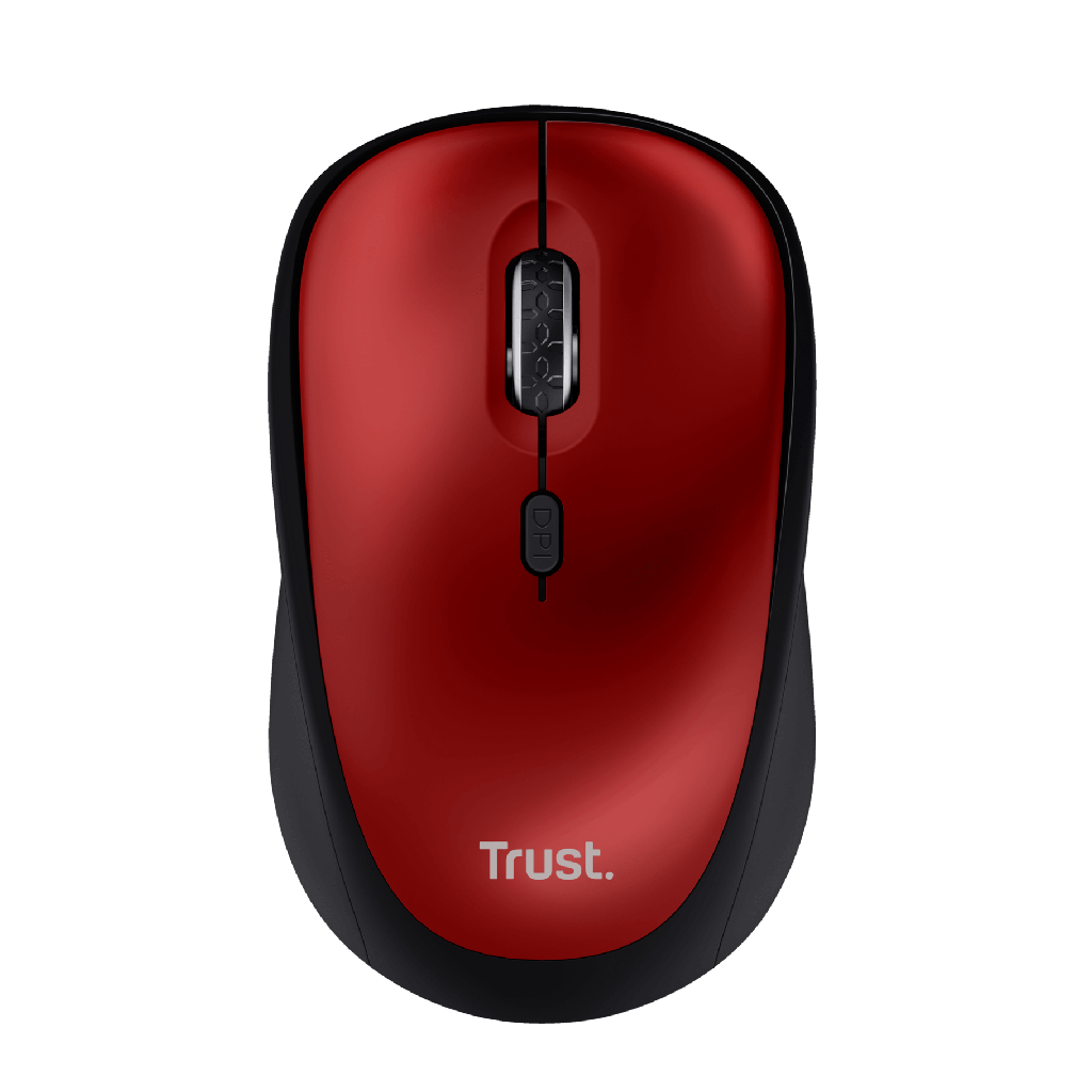 [DTF-TR00076] Trust mouse inalambrico eco color rojo- 24550