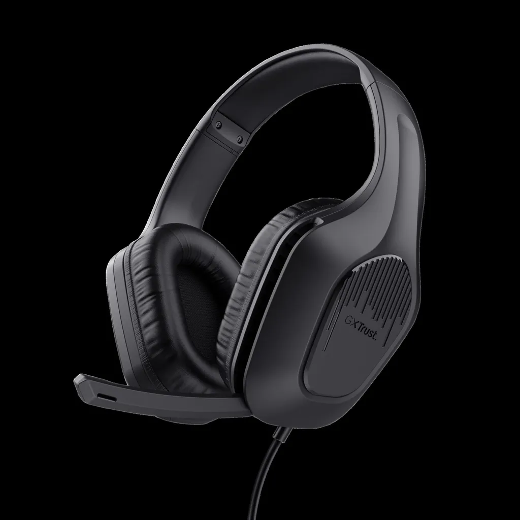 Trust audifonos alambricos gamer color negro - 24990