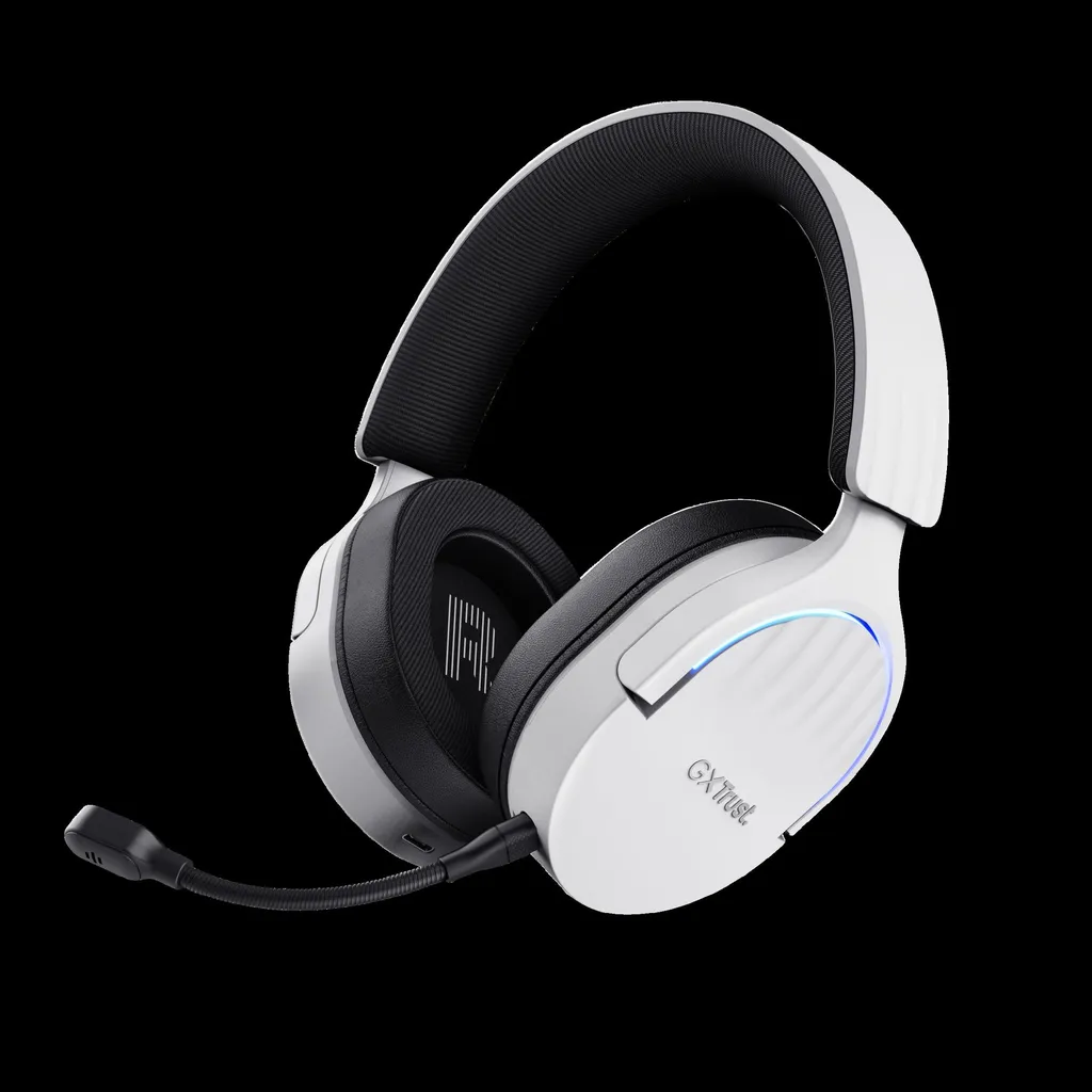 Trust audifonos inalambricos color blanco gaming - 25304