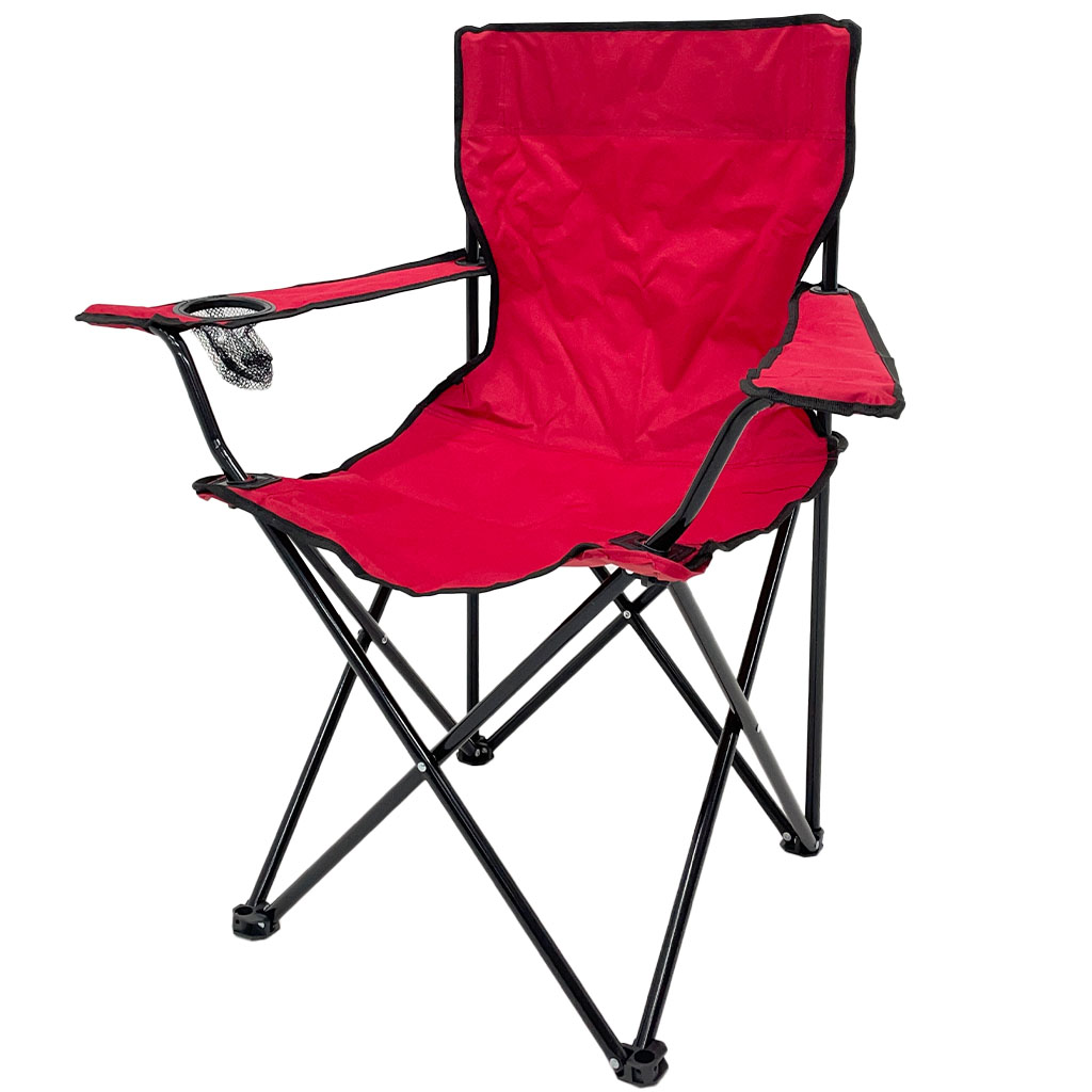 [TK-SI-20] SILLA PLEGABLE ROJA