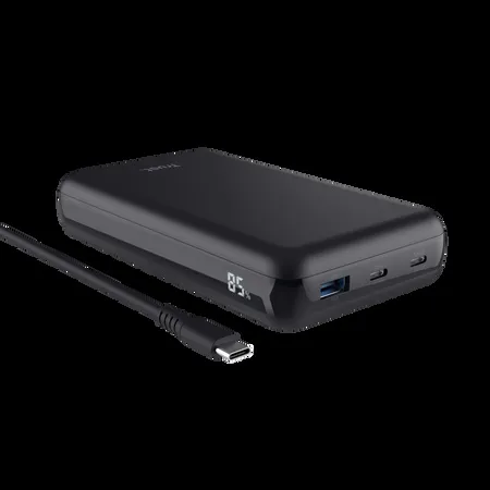 Trust bateria externa Laro de 100 W para portátiles carga rapida USB-C - 25240