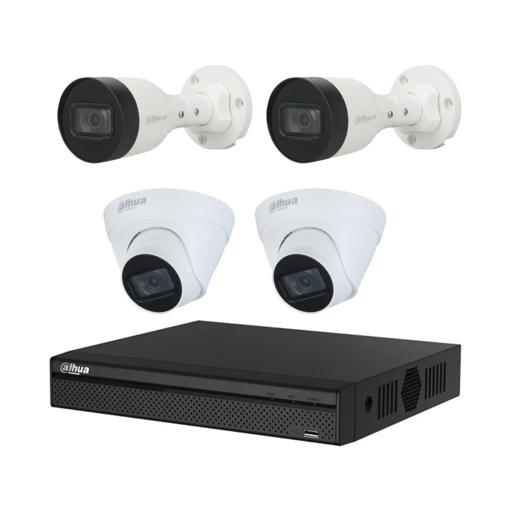 [DTF-DH00019] Dahua kit camaras 4Ch NVR - 1.0.01.04.37132-0001