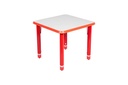 Mesa para kinder o infantil cuadrada ajustable