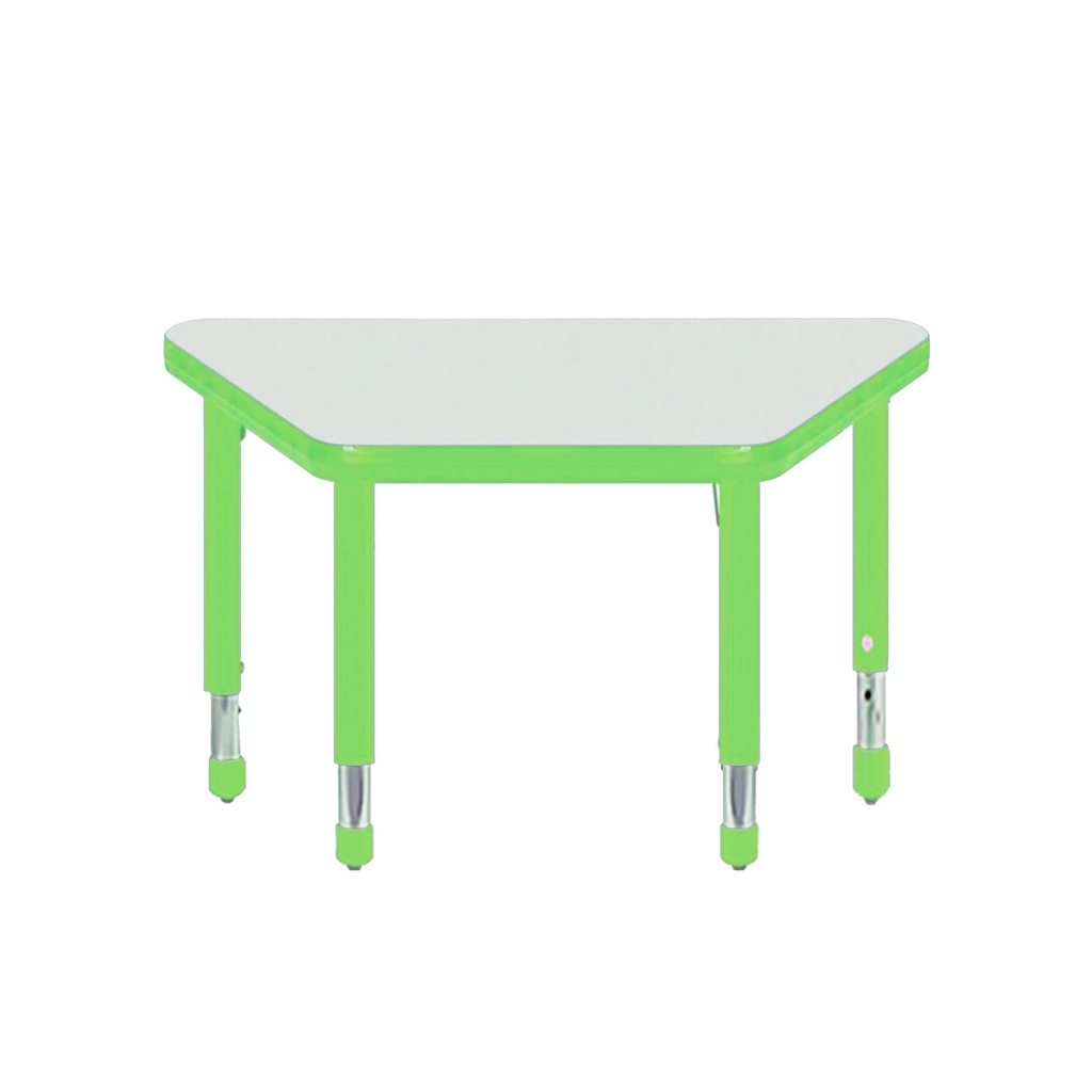 Mesa para kinder o infantil ajustable en forma de Trapecio